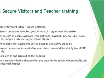 Safety topics presentation